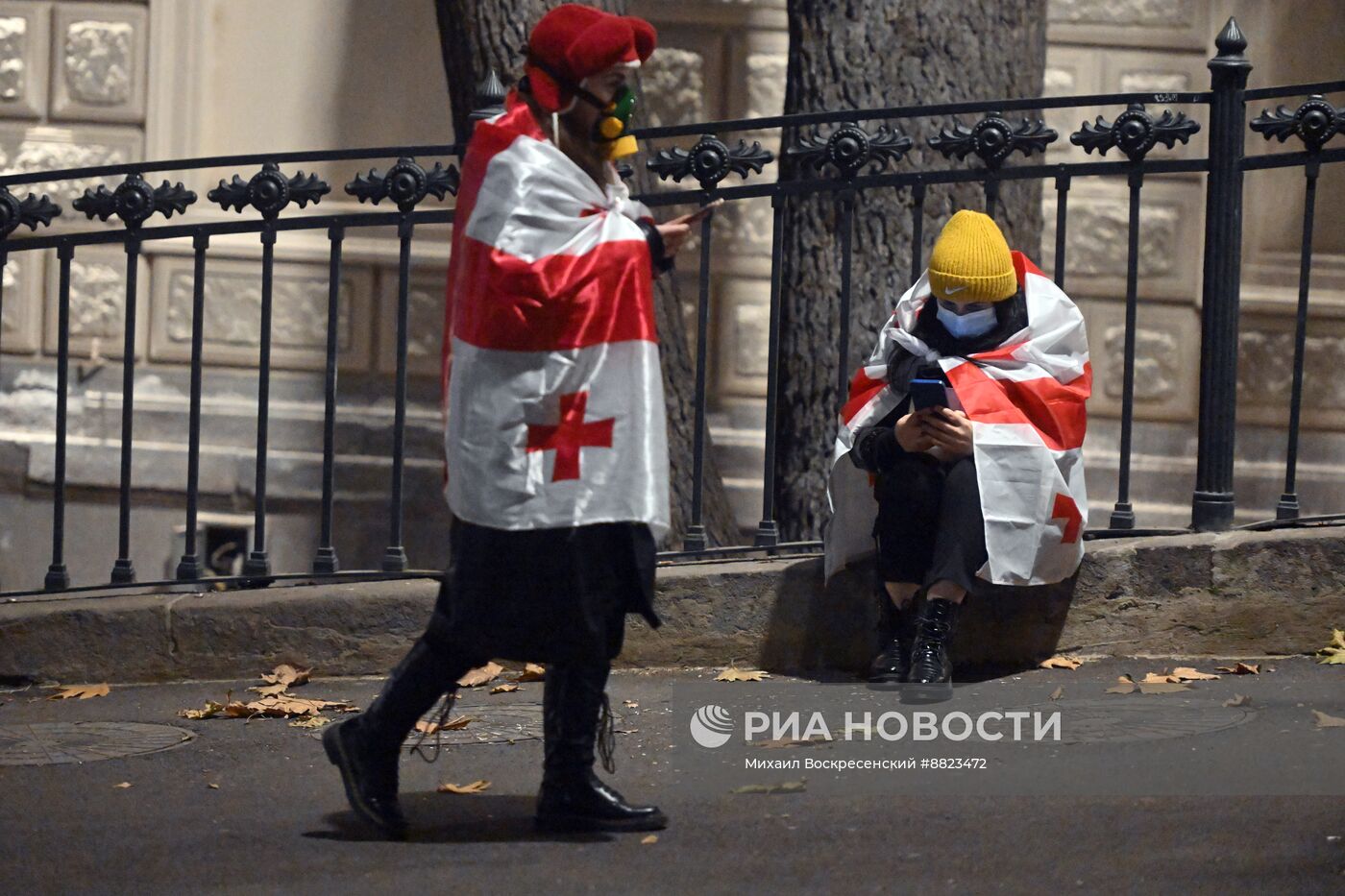 Протесты в Тбилиси