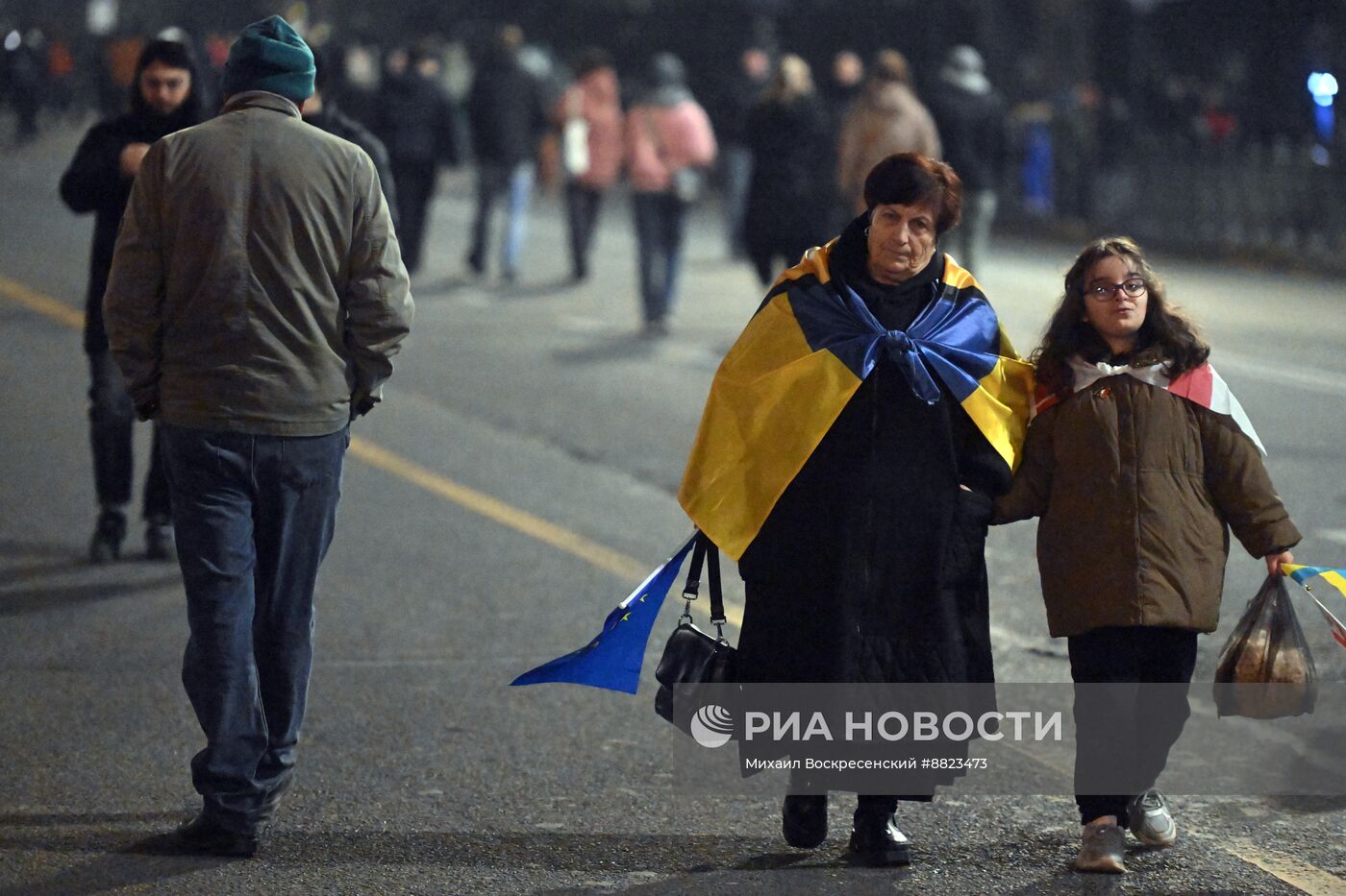 Протесты в Тбилиси