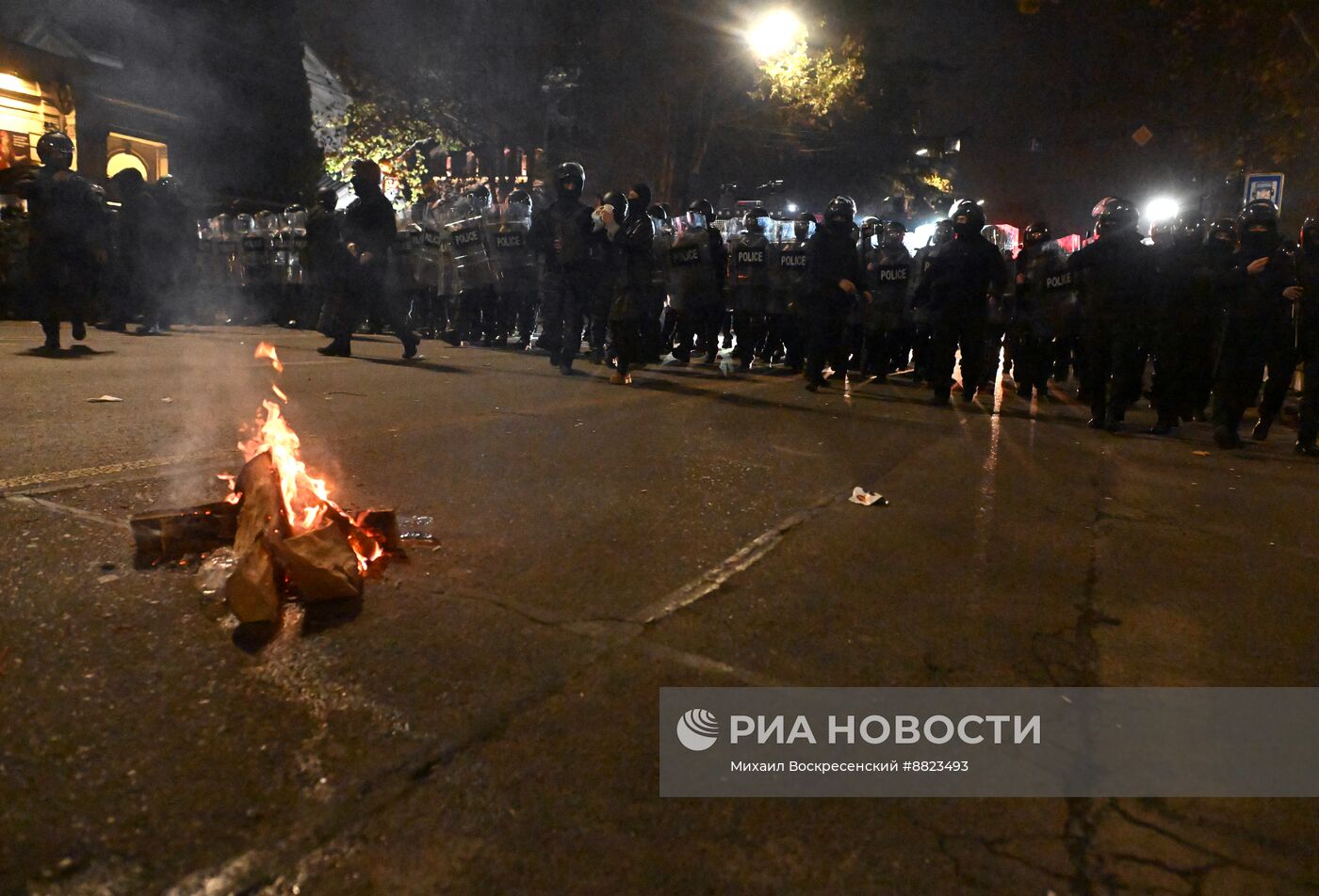 Протесты в Тбилиси