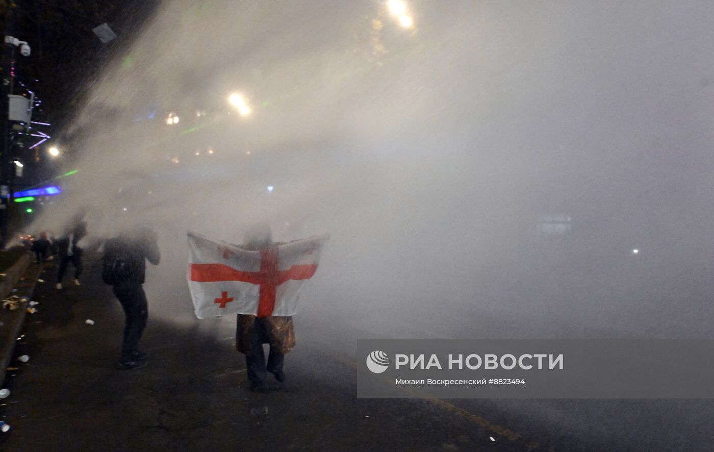 Протесты в Тбилиси