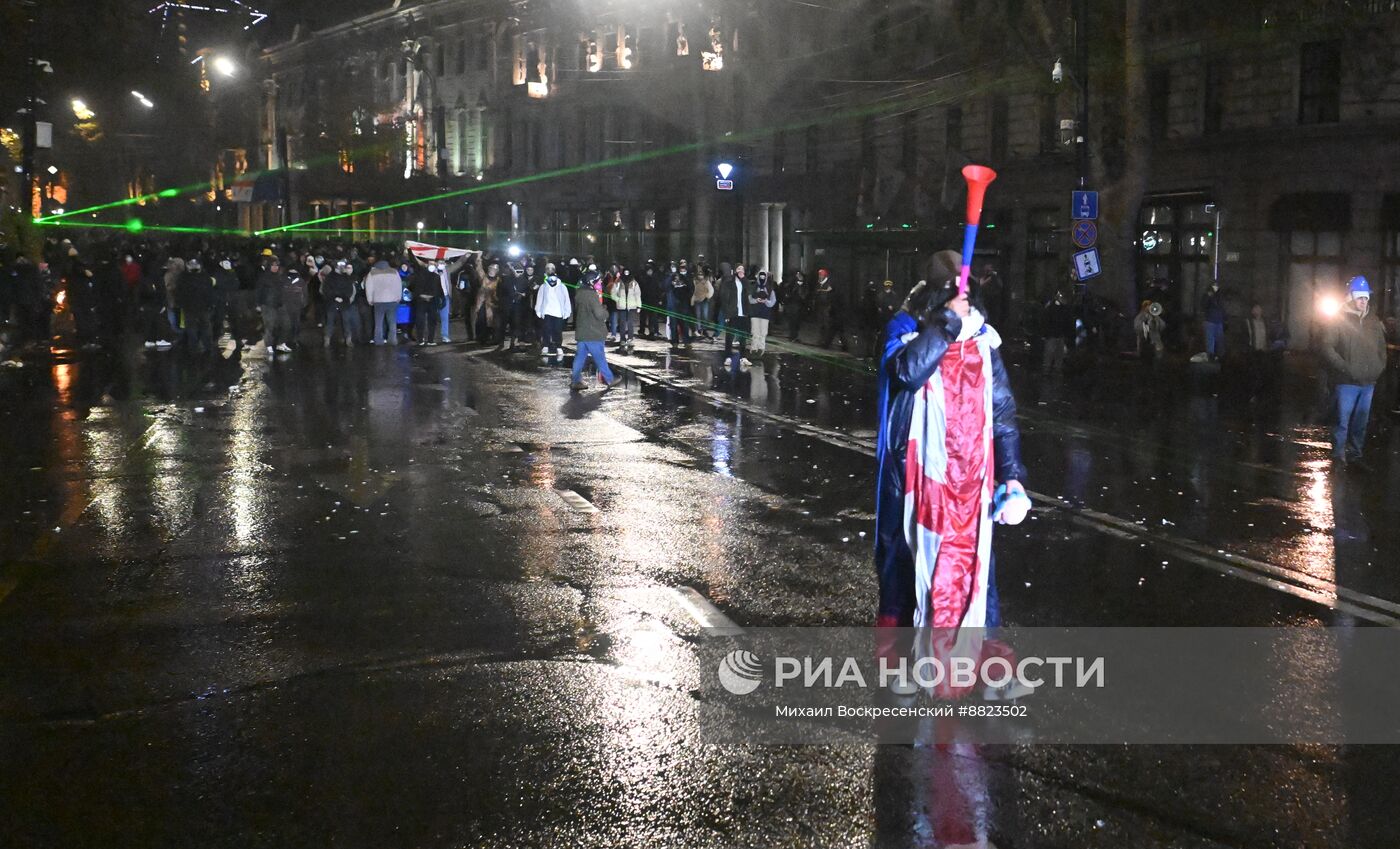 Протесты в Тбилиси