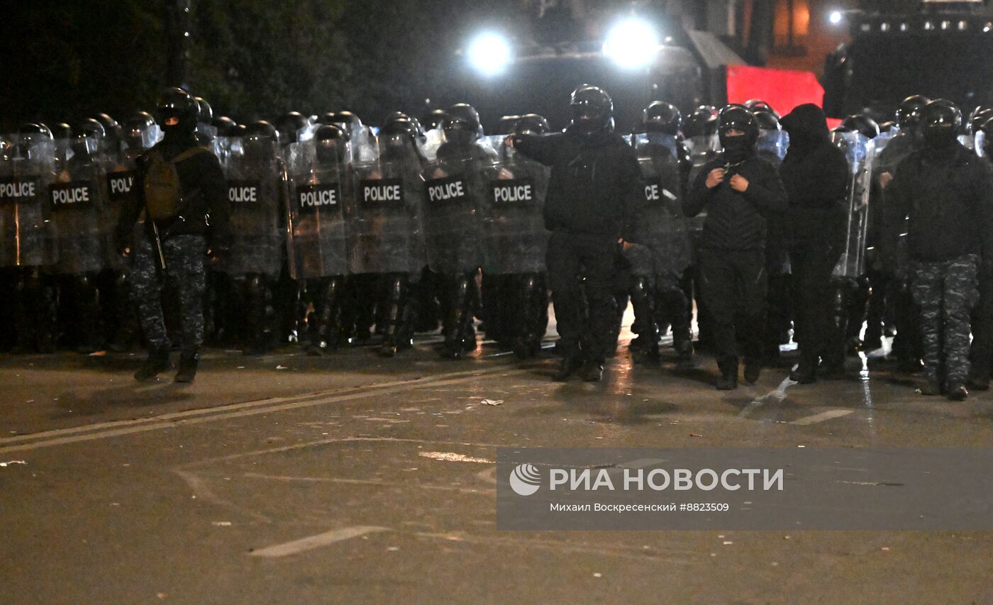 Протесты в Тбилиси