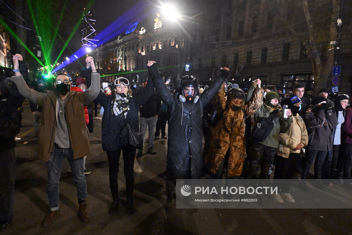 Протесты в Тбилиси