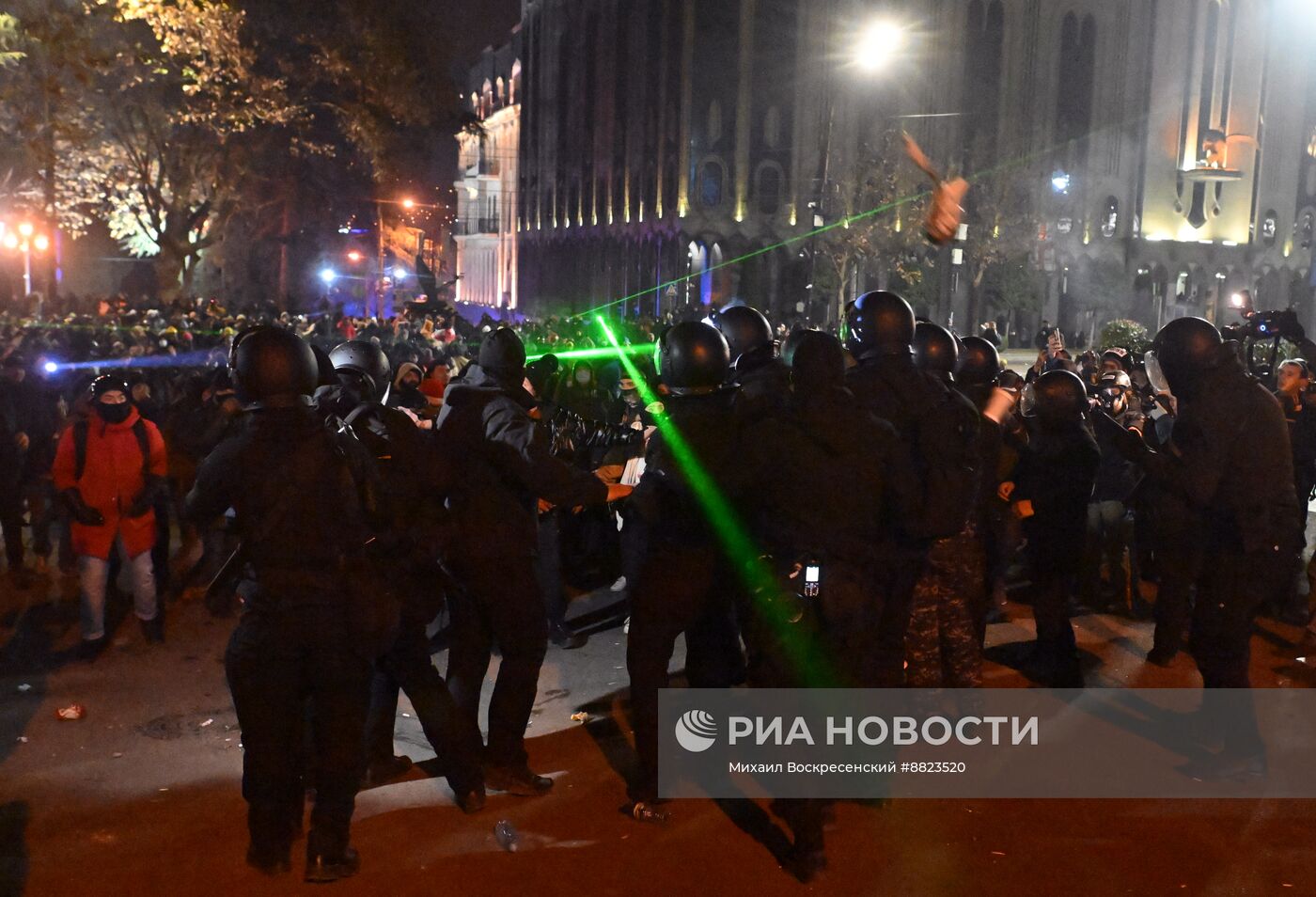 Протесты в Тбилиси