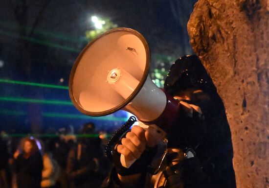 Протесты в Тбилиси