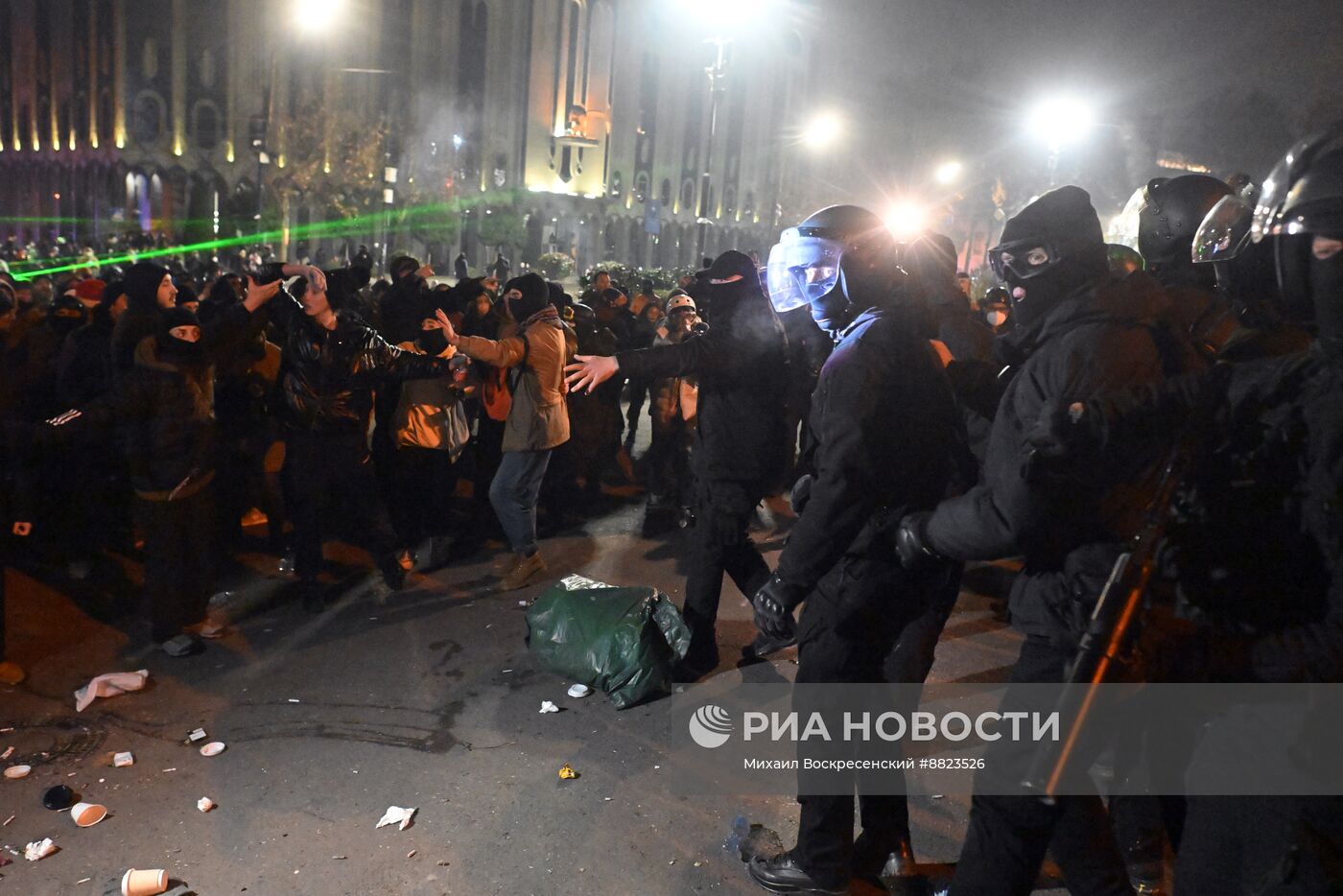 Протесты в Тбилиси