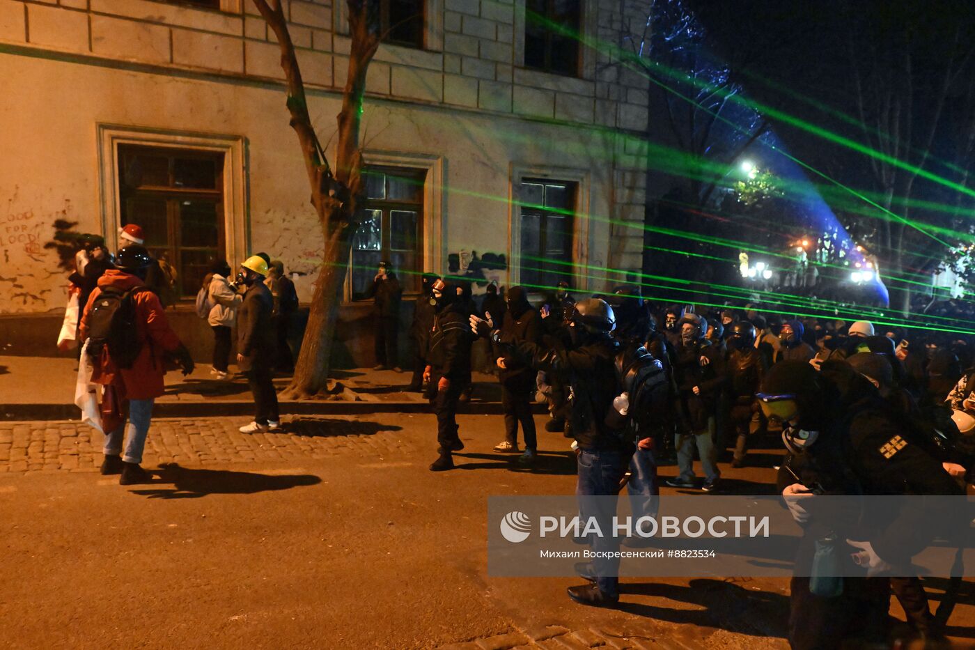 Протесты в Тбилиси