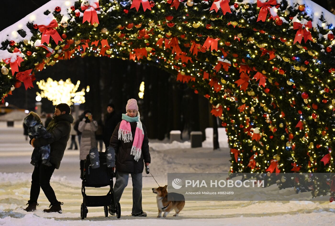 Предновогодняя Москва