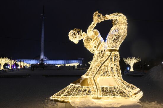 Предновогодняя Москва