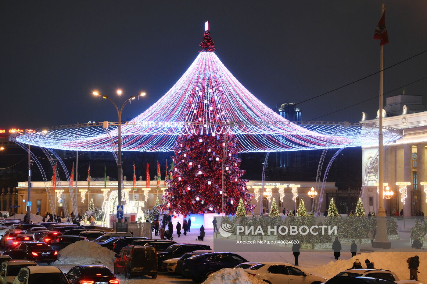 Предновогодняя Москва