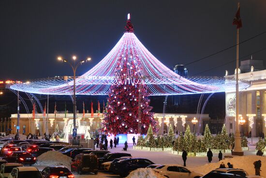 Предновогодняя Москва