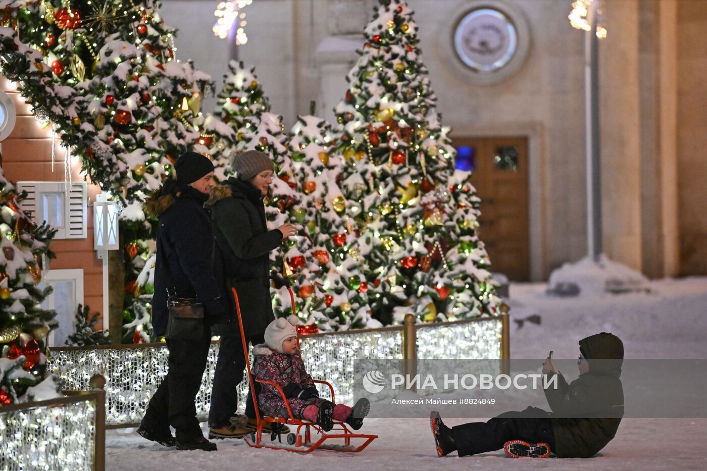 Предновогодняя Москва