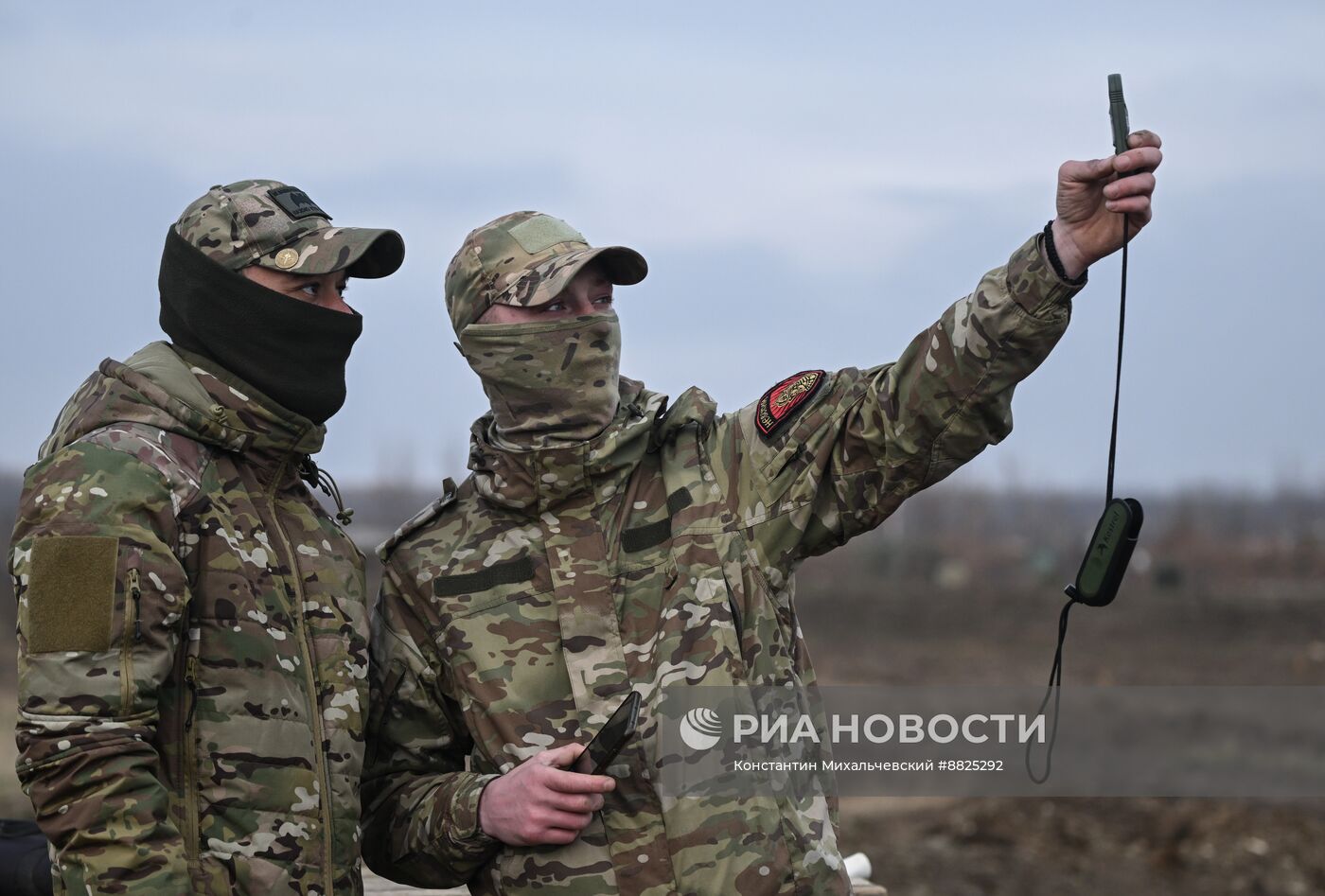 Занятия снайперов совместно со школой Лобаева в зоне СВО 