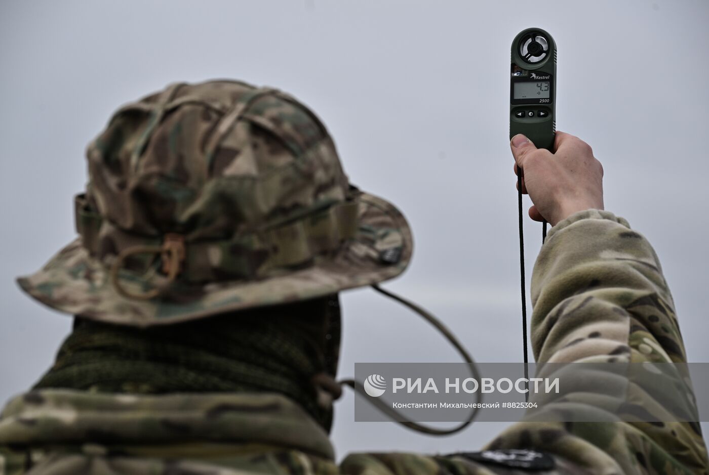 Занятия снайперов совместно со школой Лобаева в зоне СВО 