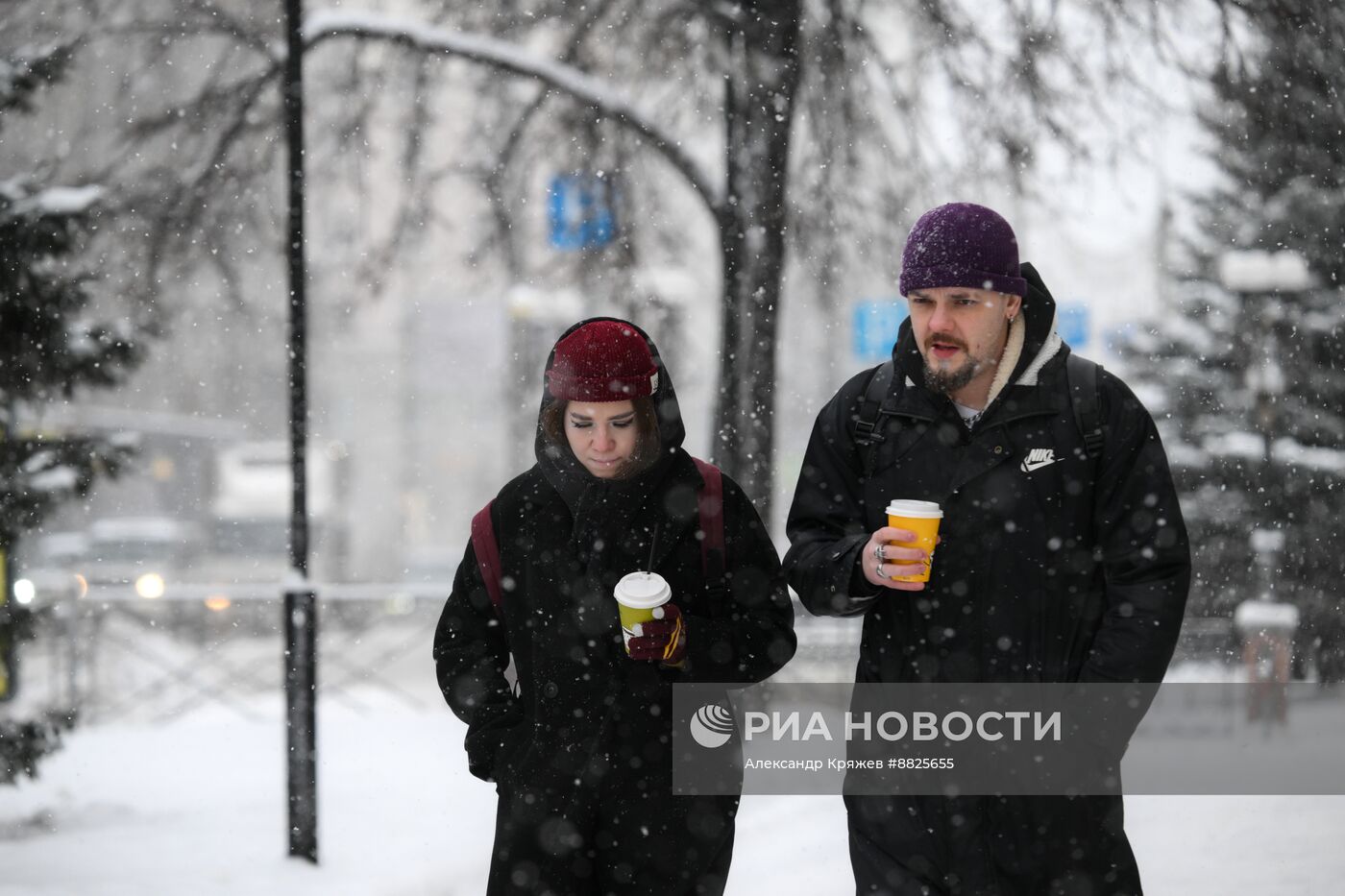 Зима в Новосибирске