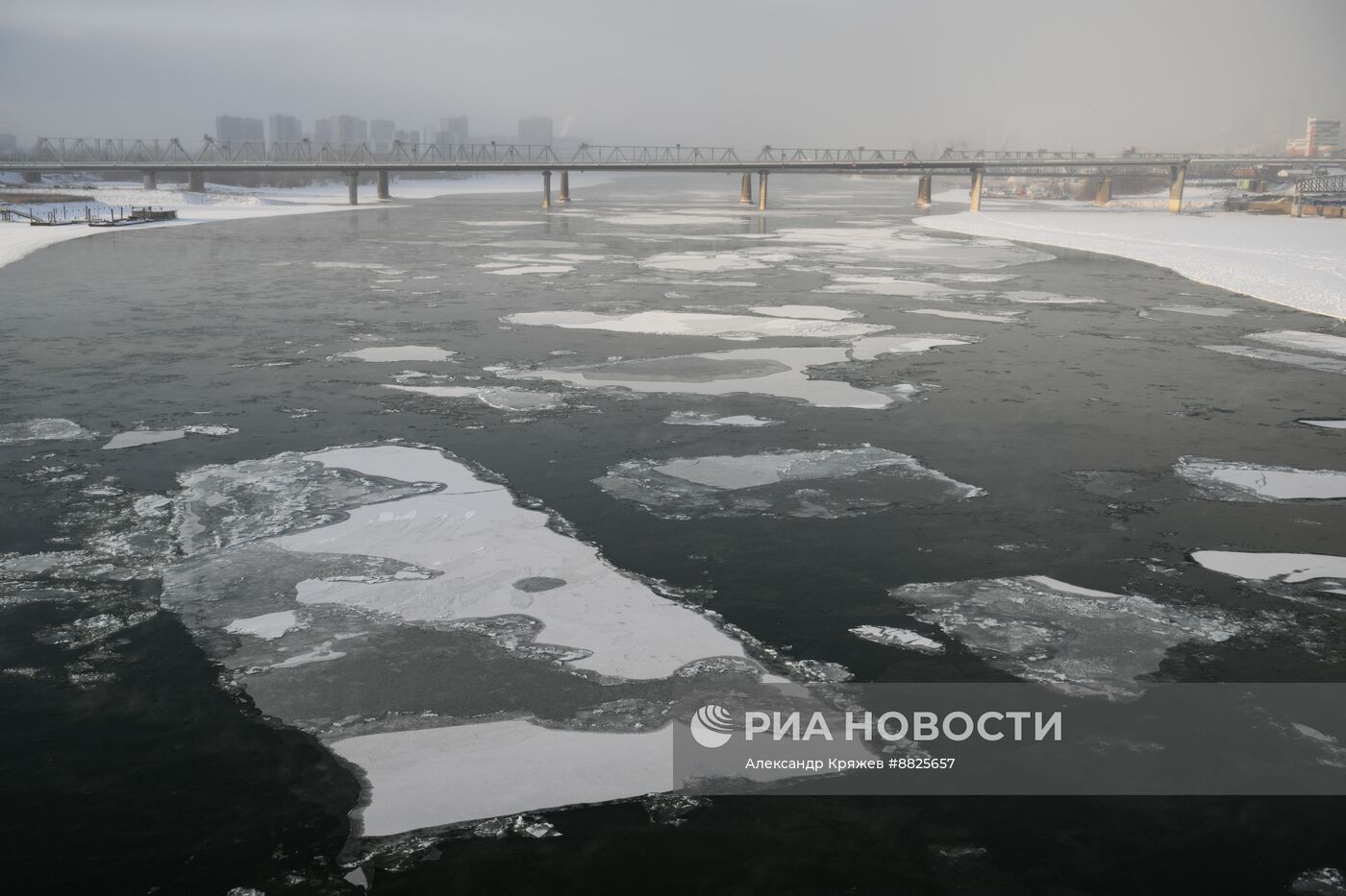 Зима в Новосибирске