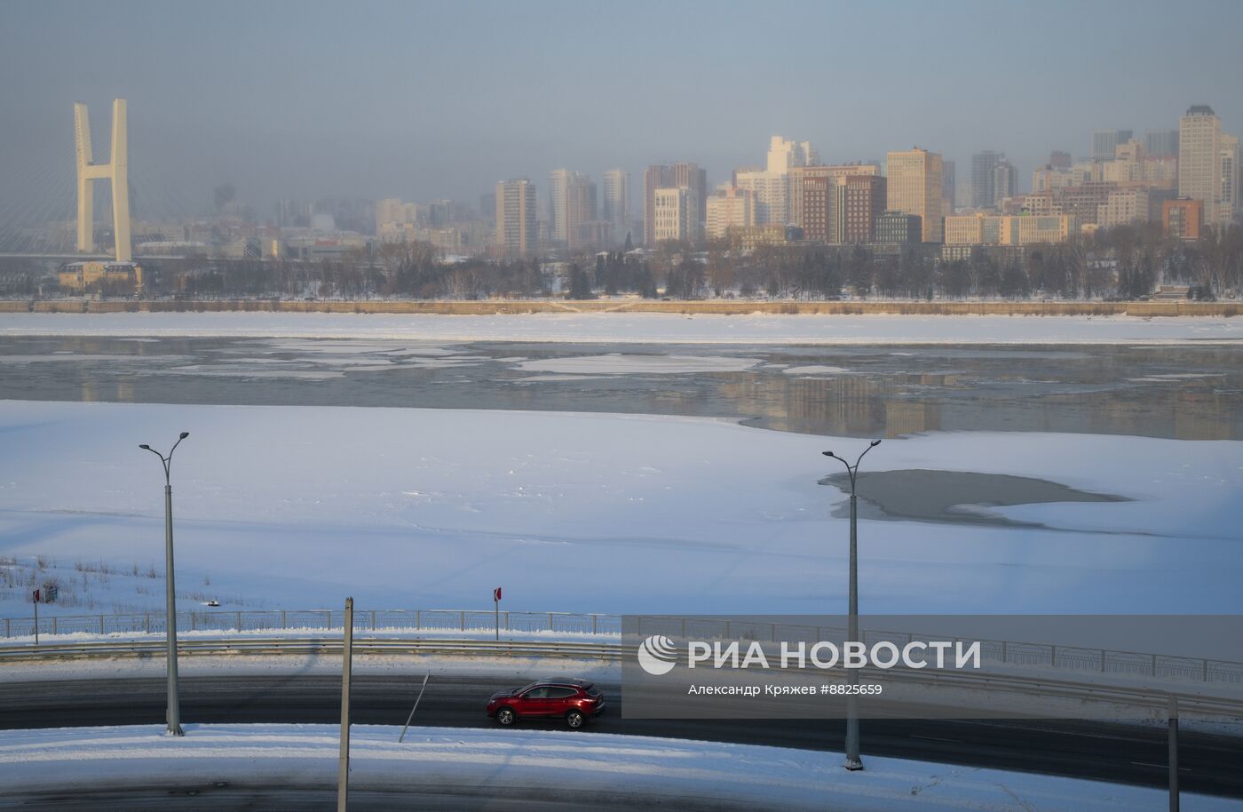 Зима в Новосибирске