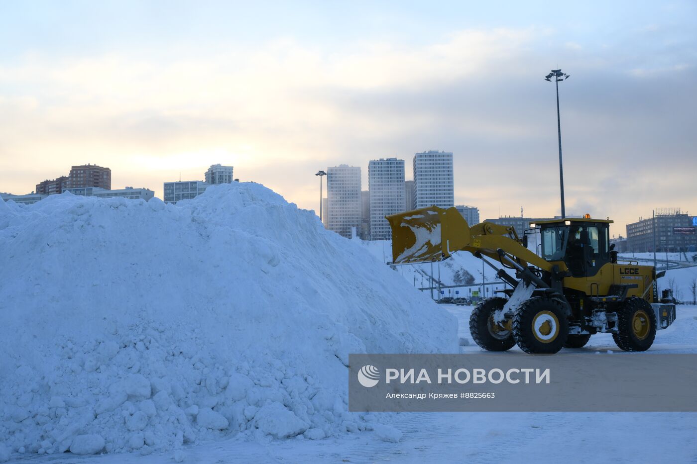 Зима в Новосибирске