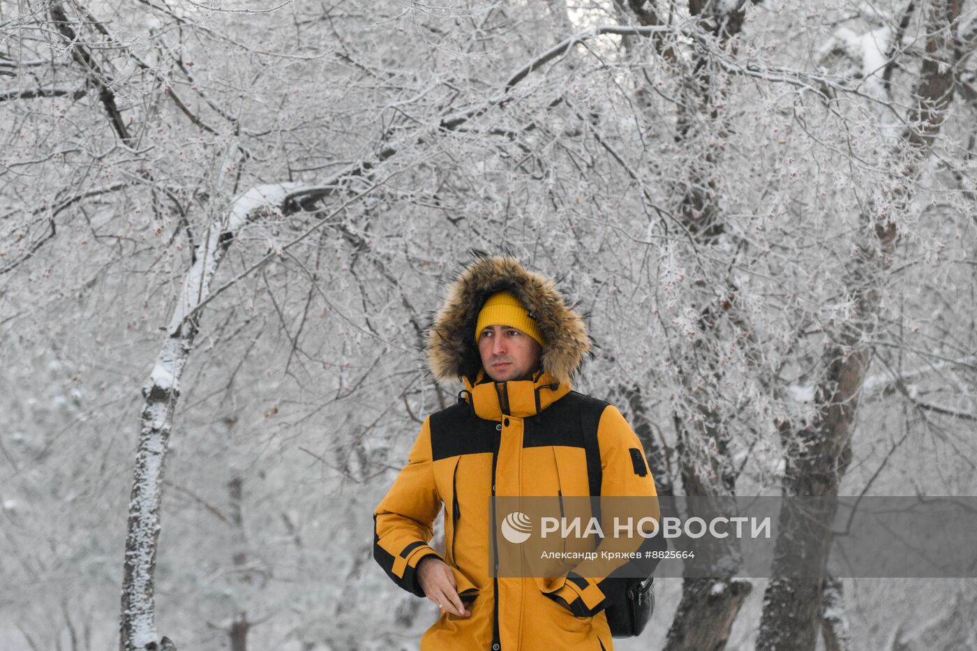 Зима в Новосибирске