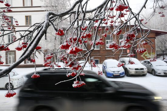 Зима в Новосибирске