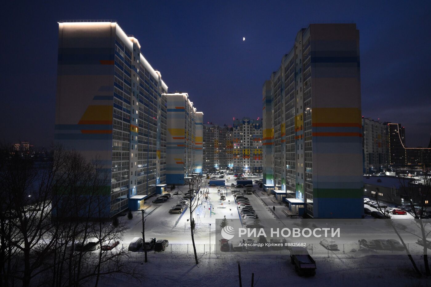 Зима в Новосибирске