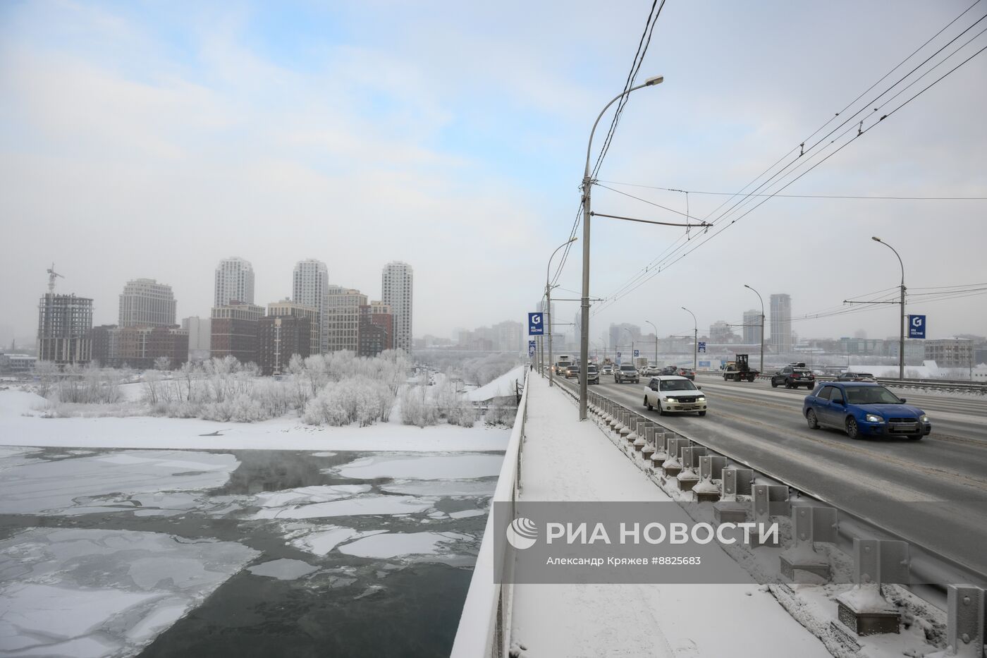 Зима в Новосибирске