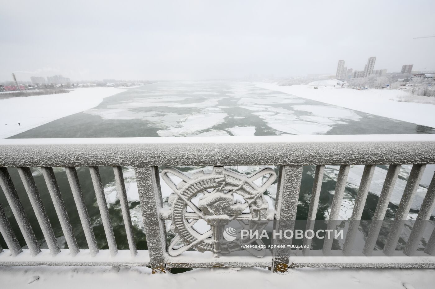 Зима в Новосибирске