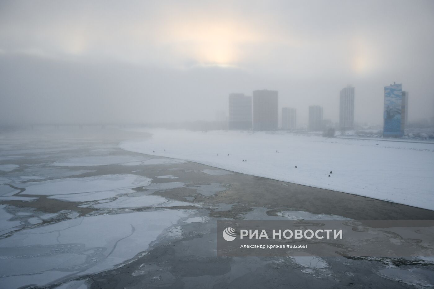 Зима в Новосибирске