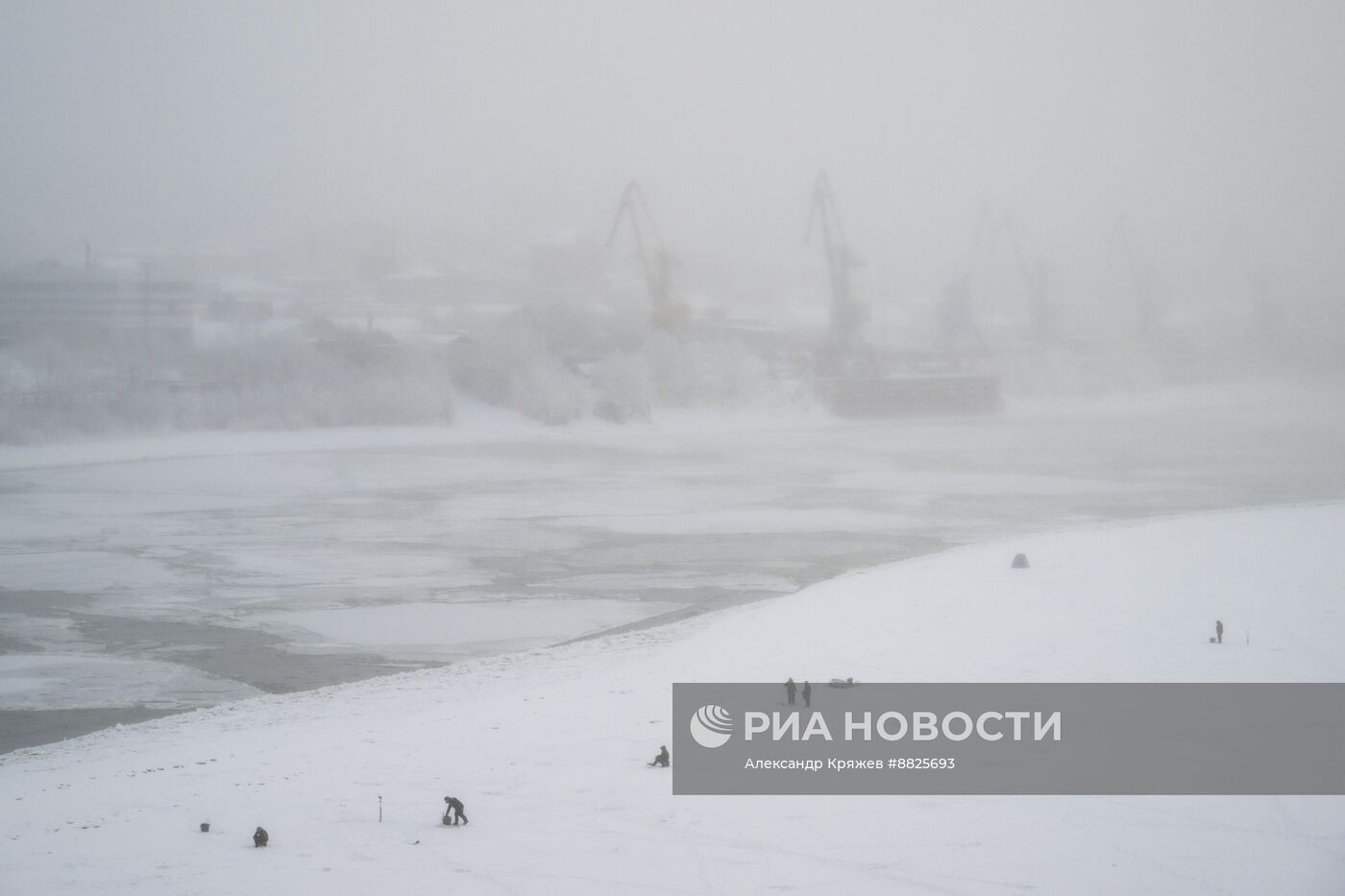 Зима в Новосибирске