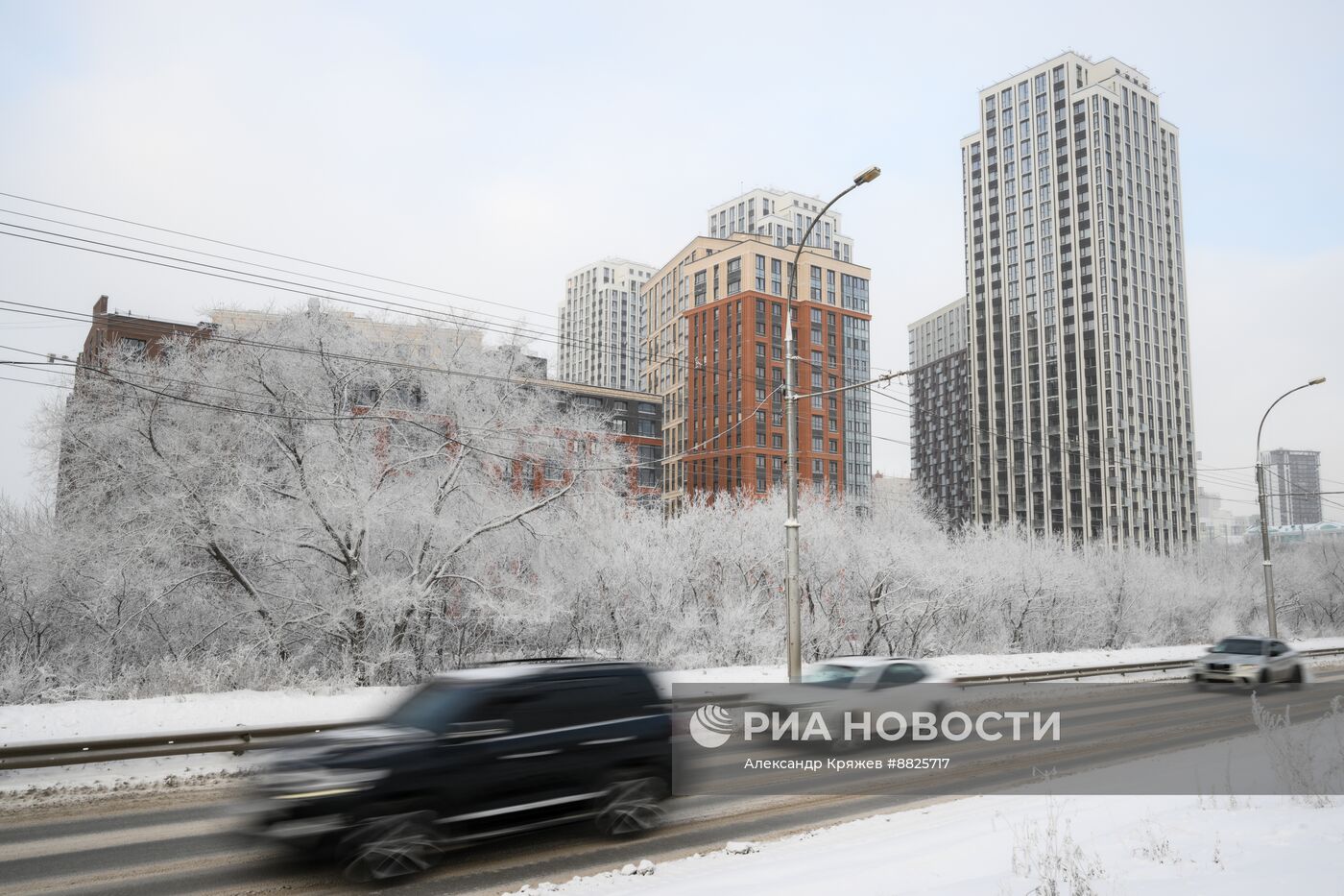 Зима в Новосибирске