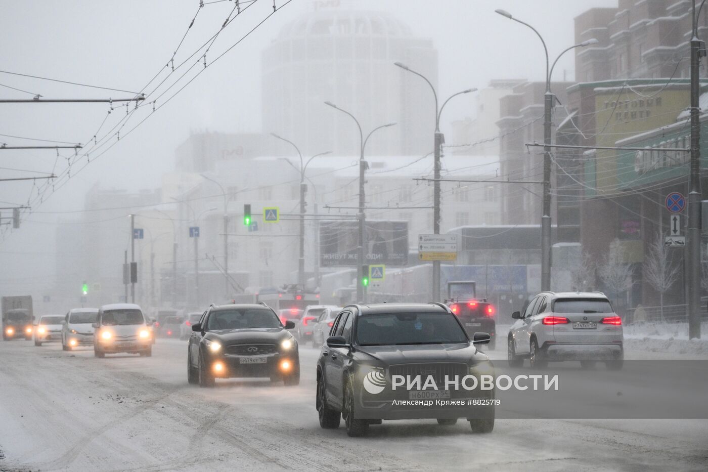 Зима в Новосибирске