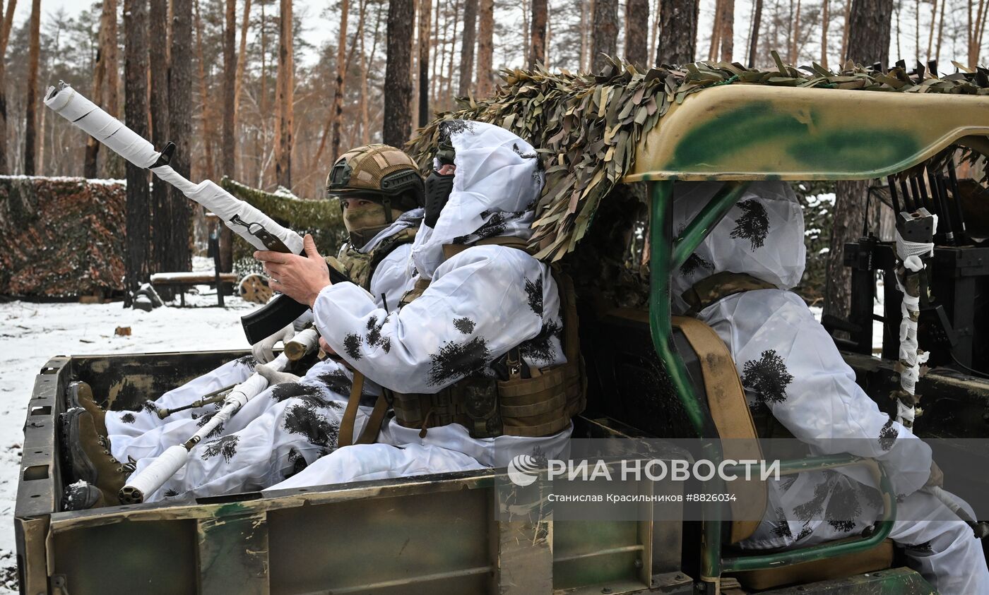 Снайперы группировки "Запад" на Краснолиманском направлении СВО