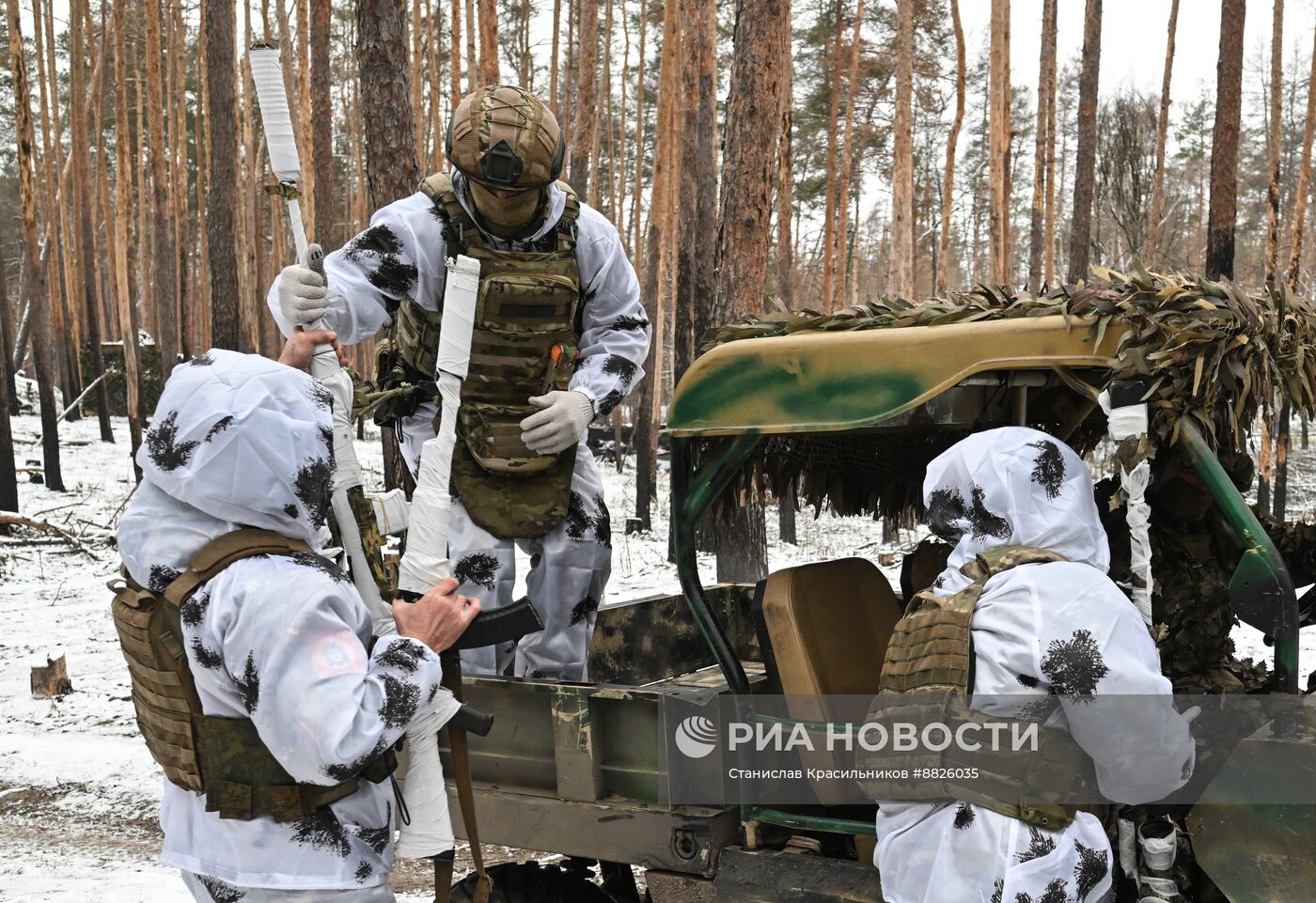 Снайперы группировки "Запад" на Краснолиманском направлении СВО