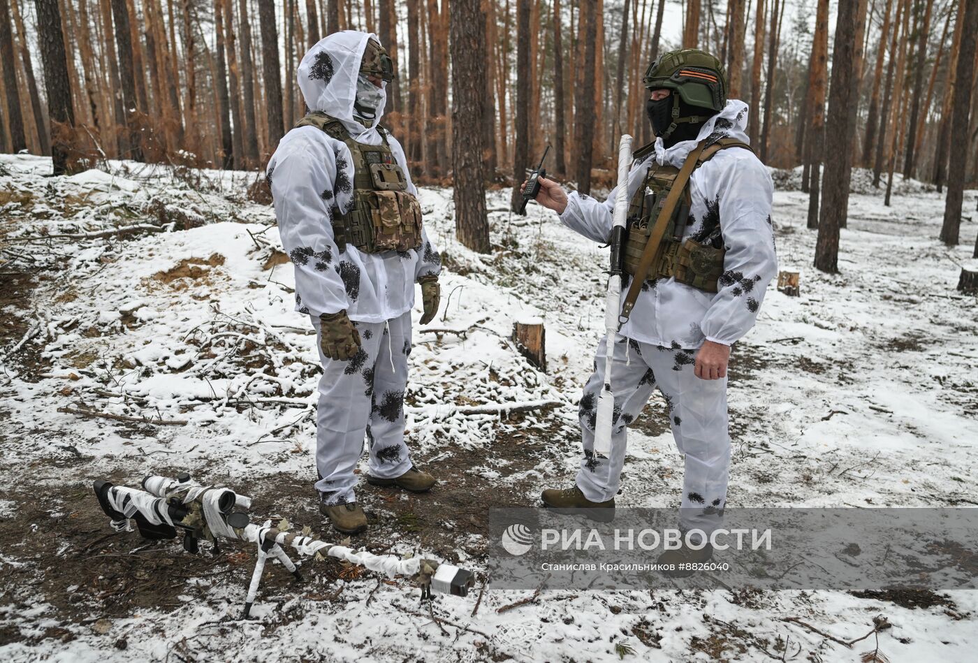 Снайперы группировки "Запад" на Краснолиманском направлении СВО