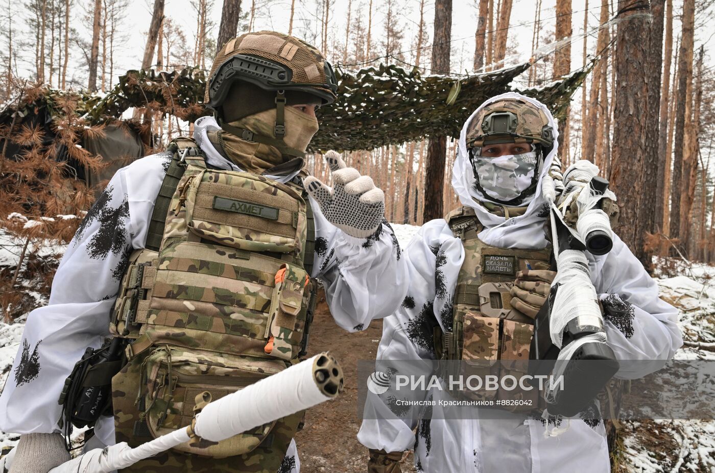 Снайперы группировки "Запад" на Краснолиманском направлении СВО