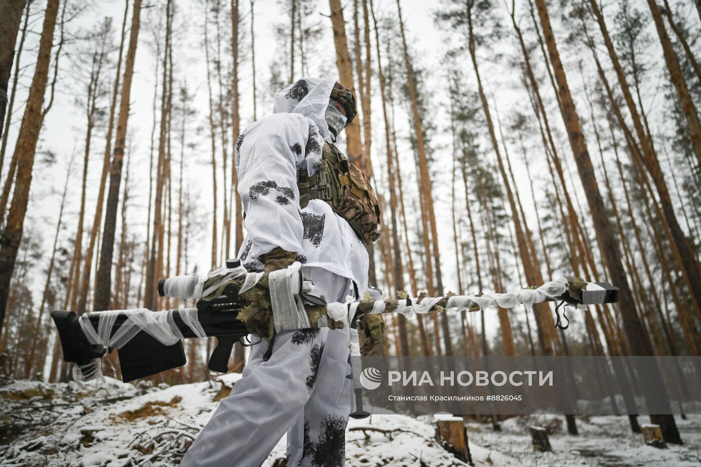 Снайперы группировки "Запад" на Краснолиманском направлении СВО