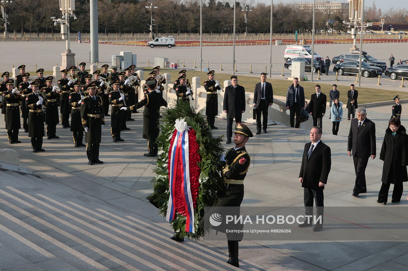 Рабочий визит зампреда Совбеза РФ Д. Медведева в Китай