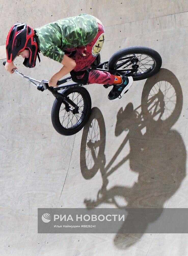 Открытие центра экстремального спорта "Спортэкс" после ремонта в Красноярске