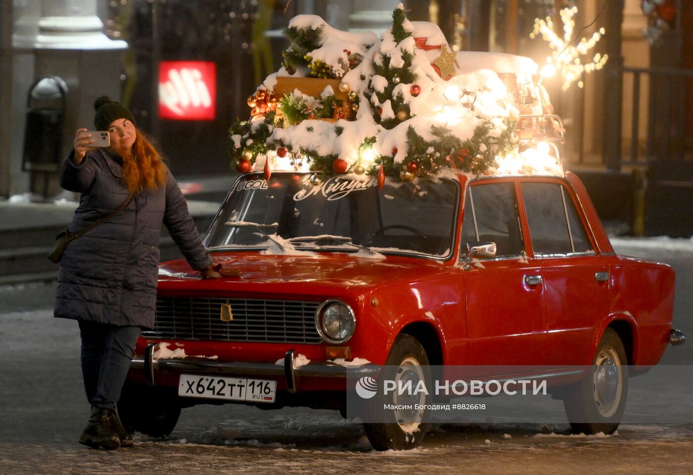 Подготовка к Новому году в Казани