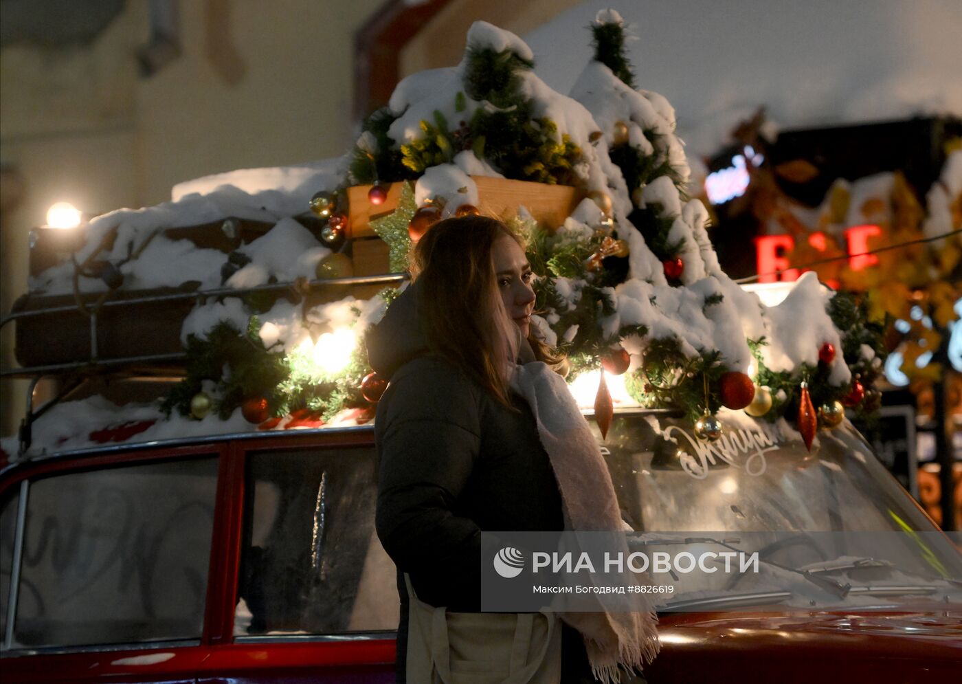 Подготовка к Новому году в Казани