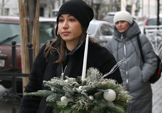 Подготовка к Новому году в Казани