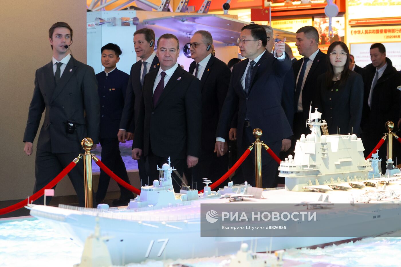 Рабочий визит зампреда Совбеза РФ Д. Медведева в Китай