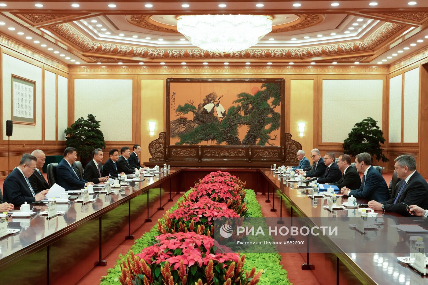 Рабочий визит зампреда Совбеза РФ Д. Медведева в Китай