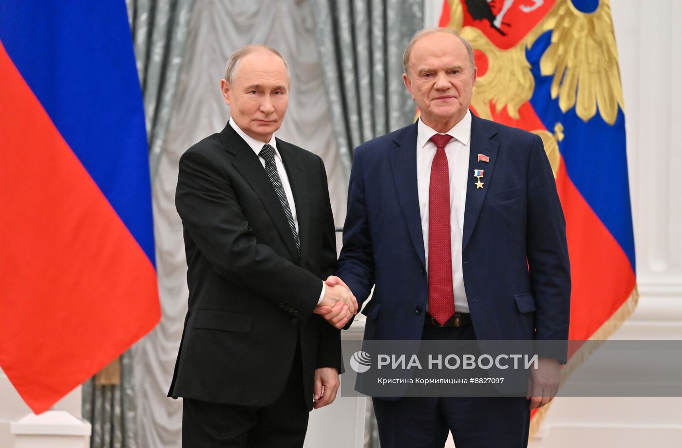 Президент Владимир Путин вручил государственные награды выдающимся россиянам