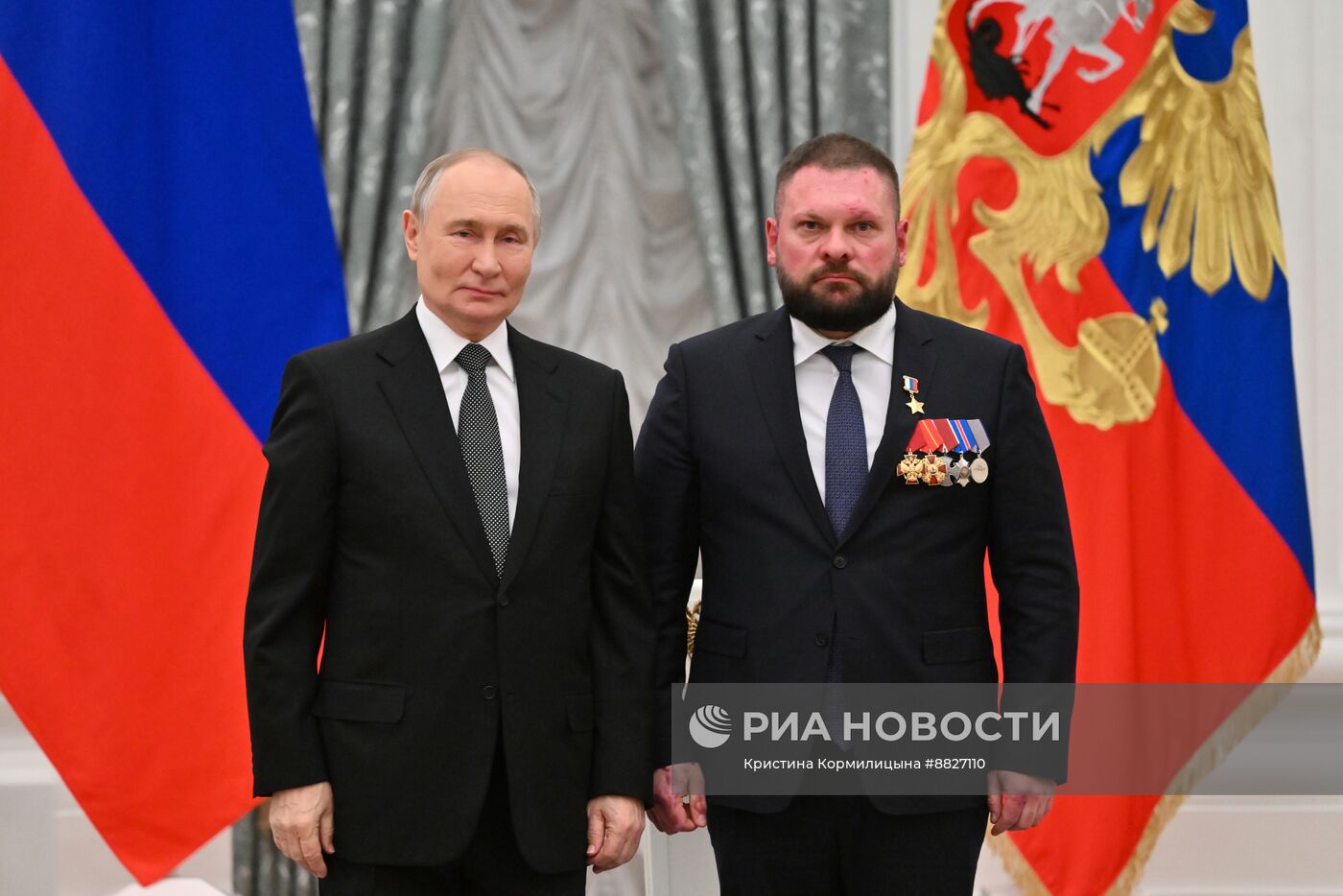 Президент Владимир Путин вручил государственные награды выдающимся россиянам