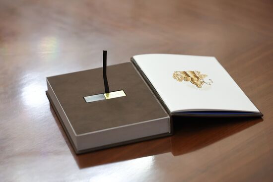 Президент Владимир Путин встретился с председателем Конституционного Суда РФ В. Зорькиным