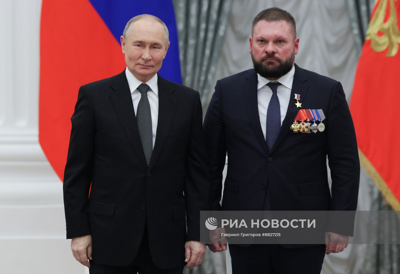 Президент Владимир Путин вручил государственные награды выдающимся россиянам