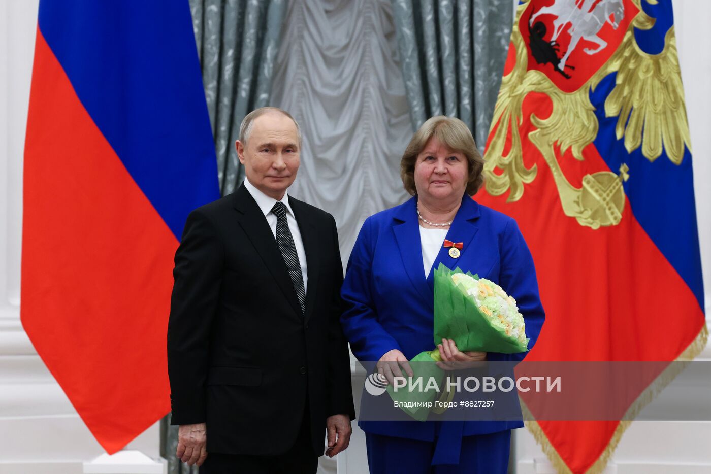 Президент Владимир Путин вручил государственные награды выдающимся россиянам