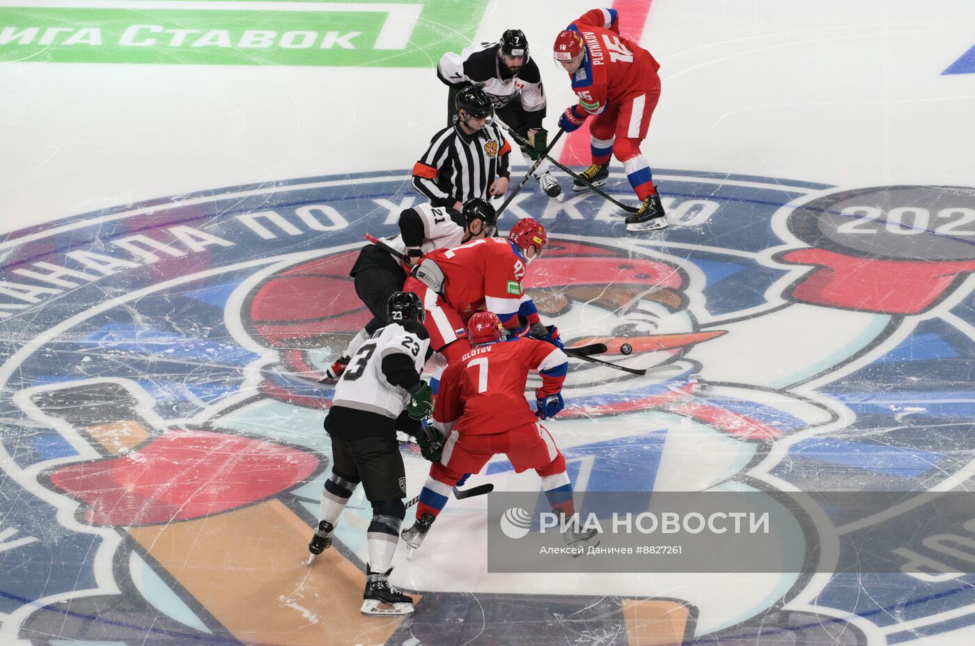 Хоккей. Кубок Первого канала. Матч Россия - Сборная мира