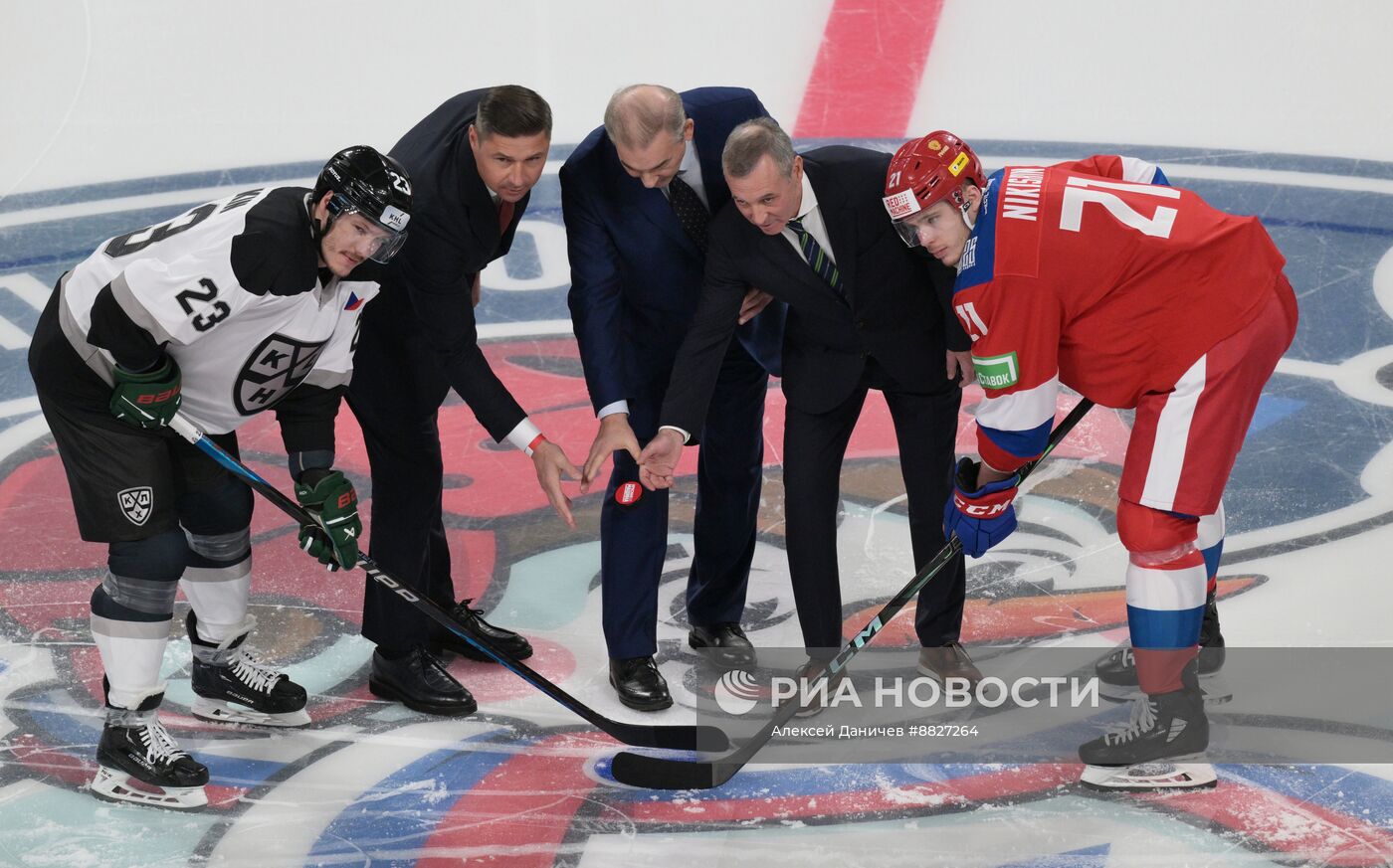 Хоккей. Кубок Первого канала. Матч Россия - Сборная мира